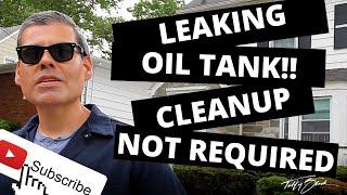 Tank TV Episode 012 - Leaking Oil Tank! Cleanup Not Required.