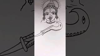 Mon re krishi kaj jano na kali mata drawing #shorts #art #video 