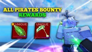 ALL REWARDS FROM NEW PIRATES BOUNTY EVENT IN BLADE BALL