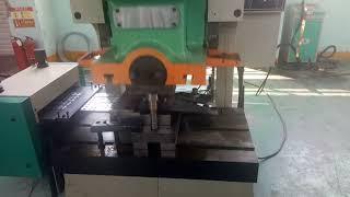 Metal pneumatic punching hole machine and feeding #Metal stamping processing# sheet metal processing