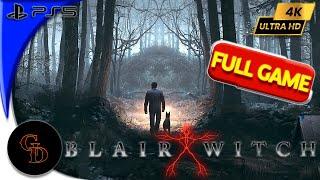 Blair Witch | FULL GAMEPLAY Walkthrough | (PS5) 4K 60FPS No Commentary