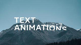 How to create Text animation in Photoshop