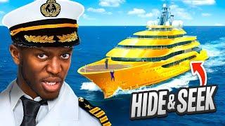 SIDEMEN REVERSE HIDE & SEEK ON KSI'S MEGA YACHT