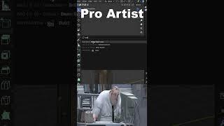 Noob vs Pro artist: Connecting Shapes #blendertutorial #blender #blendercommunity #blender3d #b3d