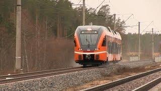 Скоростные испытания Штадлера - В=172 км/ч / Stadler FLIRT DMU speed test vol2: V=172 km/h