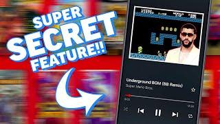 Secret NINTENDO MUSIC APP Easter Egg!!