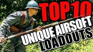 Top 10 Unique Airsoft Loadouts - Airsoft Loadouts and Kits Countdown