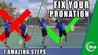 7 Steps To Master Pronation On Your Serve I Tennis Lesson