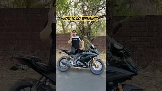 How to do a WHEELIE?? by faraz stunt rider #farazstuntrider #bikers #superbikes #hayabusa