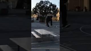 MYQUEL HADDOX FAKIE TRE OVER A TABLE A FEW YEARS AGO #skateboarding #skateboardingisfun #skate