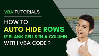 Mastering VBA: Automatically Hiding Empty Rows in Excel Columns