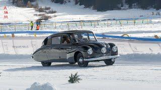 1947 Tatra 87 is a V8 powered low-drag masterpiece!