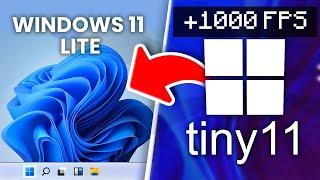 Tiny11 -  Best Optimized Windows 11 for Minecraft FPS Boost?