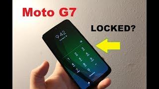 Motorola Moto  G7 Reset Forgot PASSWORD, Lock , PATTERN , FACE ID ....