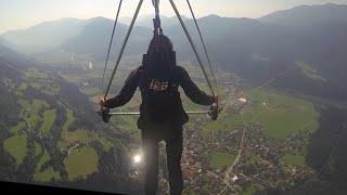 Hang gliding: first solo flight