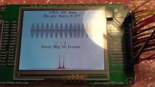 STM32 Oscilloscope - using FFT Calculations