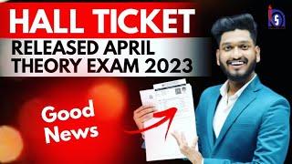 NIOS April Theory Exam 2023 Hall Ticket Released | How to download nios hall ticket | Latest Updates