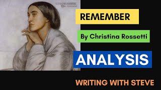 Remember by Christina Rossetti - poem analysis.