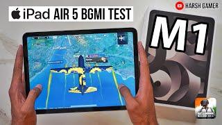 iPad Air 5 Pubg Test, Heating and Battery Test | iPad Air M1 | Best iPad For Gaming? 