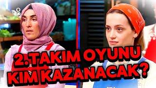 MASTERCHEF'TE 2.TAKIM OYUNUNU KİM KAZANACAK? MAVİ Mİ - KIRMIZI MI?