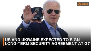 US and Ukraine expected to sign long-term security agreement at G7 | DD India Live