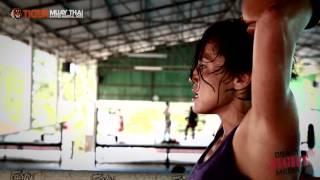 Fight Girl Jennifer Tate trains @ Tiger Muay Thai & MMA