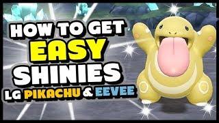 How to get EASY SHINY POKEMON in Lets Go Pikachu And Eevee - Best Shiny Hunting Guide