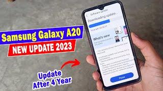 Samsung A20 new update 2023 | samsung give update even after 4 year