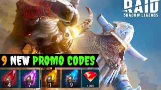 *9 NEW CODES* RAID SHADOW LEGENDS PROMO CODES 2024 | RAID SHADOW LEGENDS CODES | RAID SHADOW LEGENDS