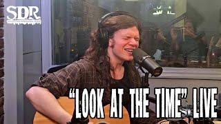 Musician Sawyer Hill performs "Look at the Time" live in studio