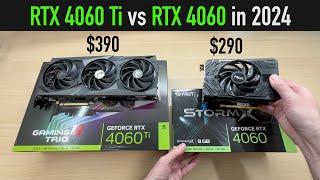 Is the Ti WORTH the Extra $100 in 2024? [RTX 4060 vs 4060 Ti 8GB]