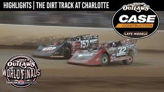 World of Outlaws CASE Construction Late Models | Dirt Track at Charlotte | Nov 8, 2024 | HIGHLIGHTS