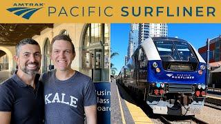 AMTRAK PACIFIC SURFLINER [Business Class] - Coastal Train From San Diego to Los Angeles [WORTH IT?]