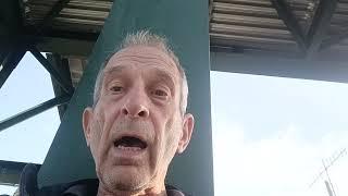 Phillip W. Weiss, the street singer, singing A Quarter to Nine, September 6, 2024