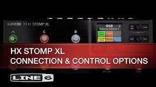 Line 6 | HX Stomp XL | Connection and Control Options