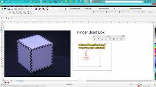 Corel Draw Tips & Tricks Macro E CUT MacroMonster Finger Box Joint