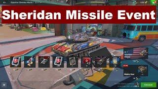 NEW EVENT: Fight for 11 Free Tanks and Gold in Sheridan Missile! - Live Stream! World of Tanks Blitz