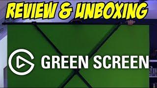 Elgato Green Screen Review & Unboxing The Best Streaming Greenscreen is it worth it? forr a streamer