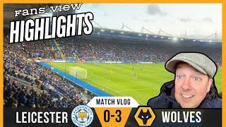 CHRISTMAS CHEER  Leicester 0-3 Wolves Highlights VLOG Premier League