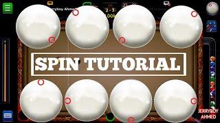 8 Ball Pool: SPIN TUTORIAL || How to use spin in 8 Ball Pool...