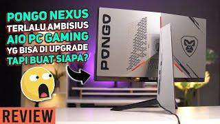 AIO PC Gaming yang bisa di Upgrade, Layar IPS 27" 2K 180hz! PONGO NEXUS INTEL ARC