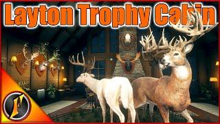 Taking a Look at the New Free Trophy Lodge! | Layton Trophy Cabin!