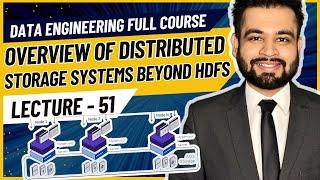 Distributed Storage Systems BEYOND HDFS | Data Engineer Full Course | Lecture 51