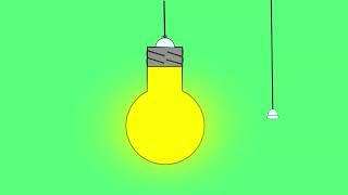 Light Bulb - Green Screen