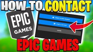Contact Epic Games/Fortnite Support in 2024!