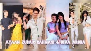 Ayaan Zubair and Riva Arora on Instagram Reels  // *cute moments*