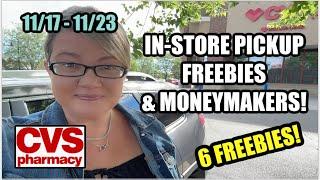 CVS IN-STORE PICK-UP DEALS THRU 11/23 | ***6 FREEBIES & MORE!