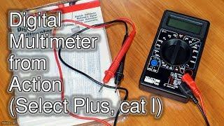 Digital Multimeter from Action (Select Plus, cat I)