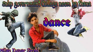 Snkp government College neem ka thana  dance