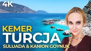 Turkey KEMER 2023  Suluada, known as Turkish Maldives | Goynuk Canyon | Scubadiving | 4k